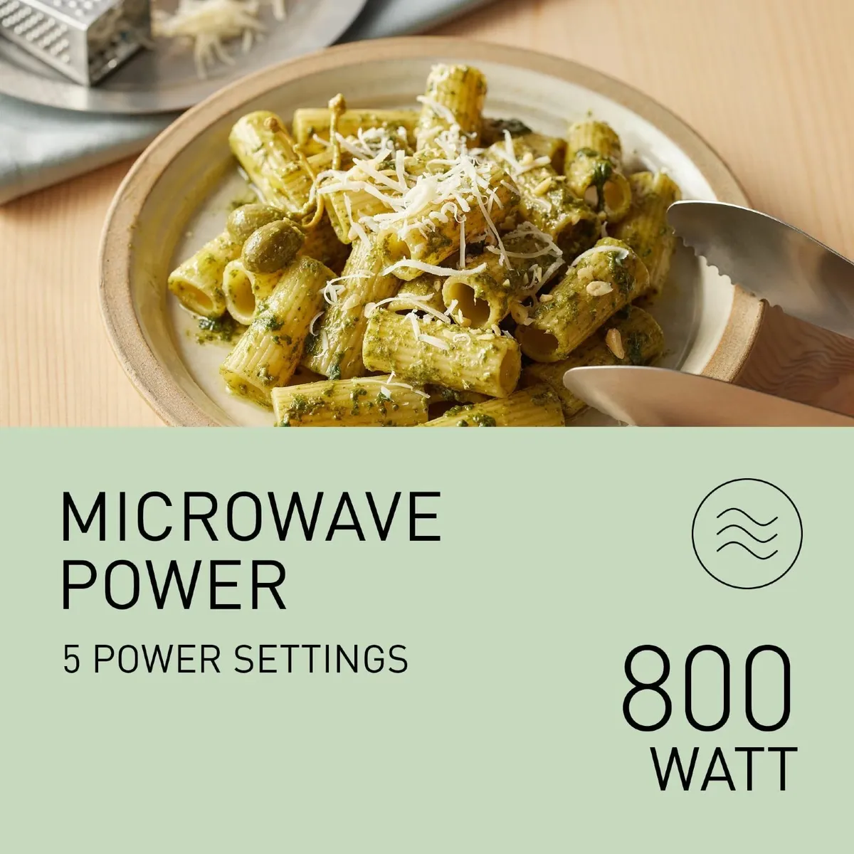 NN-ST23QMBPQ 20L Solo Microwave Oven with Glass - Image 4