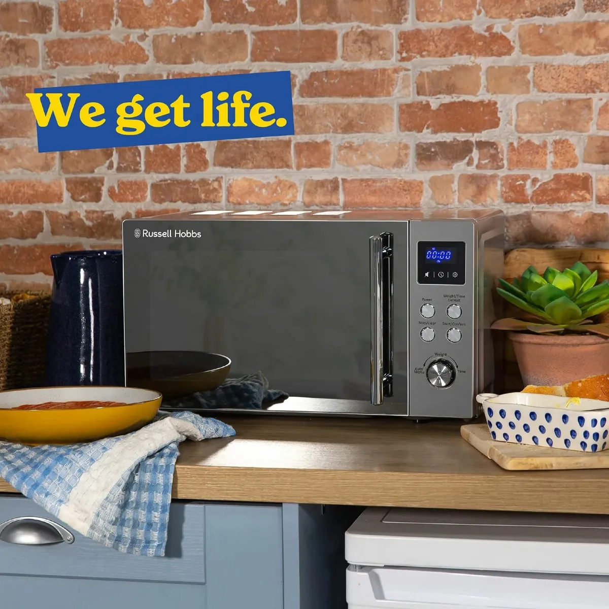 RHM2086SS-G Classic 17 Litre Digital Microwave - Image 2