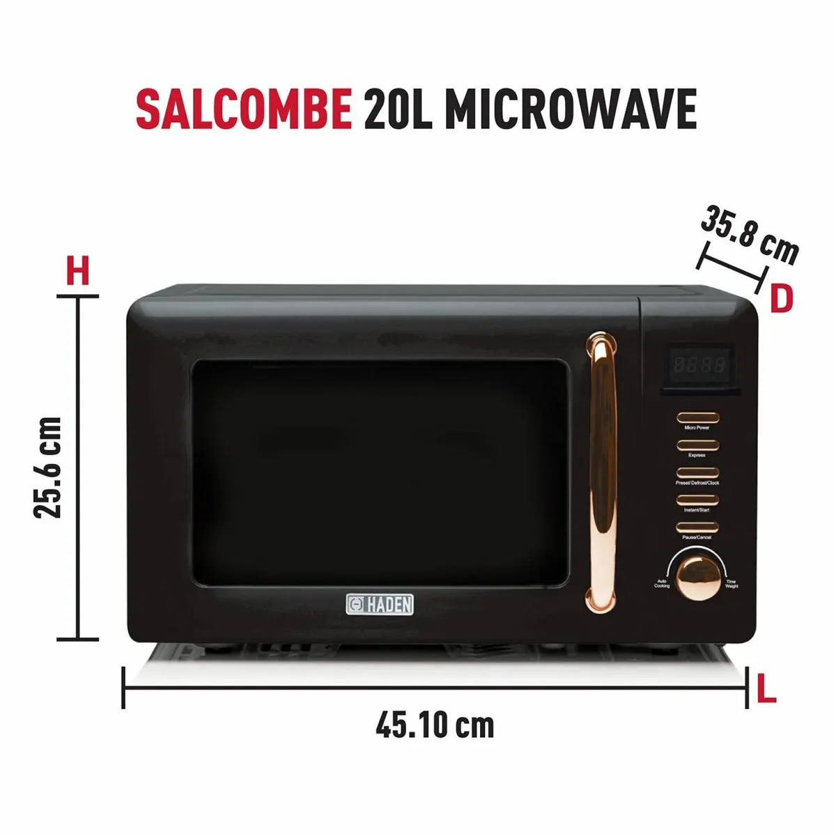 Salcombe 800W Microwave Oven - Versatile with - Image 3
