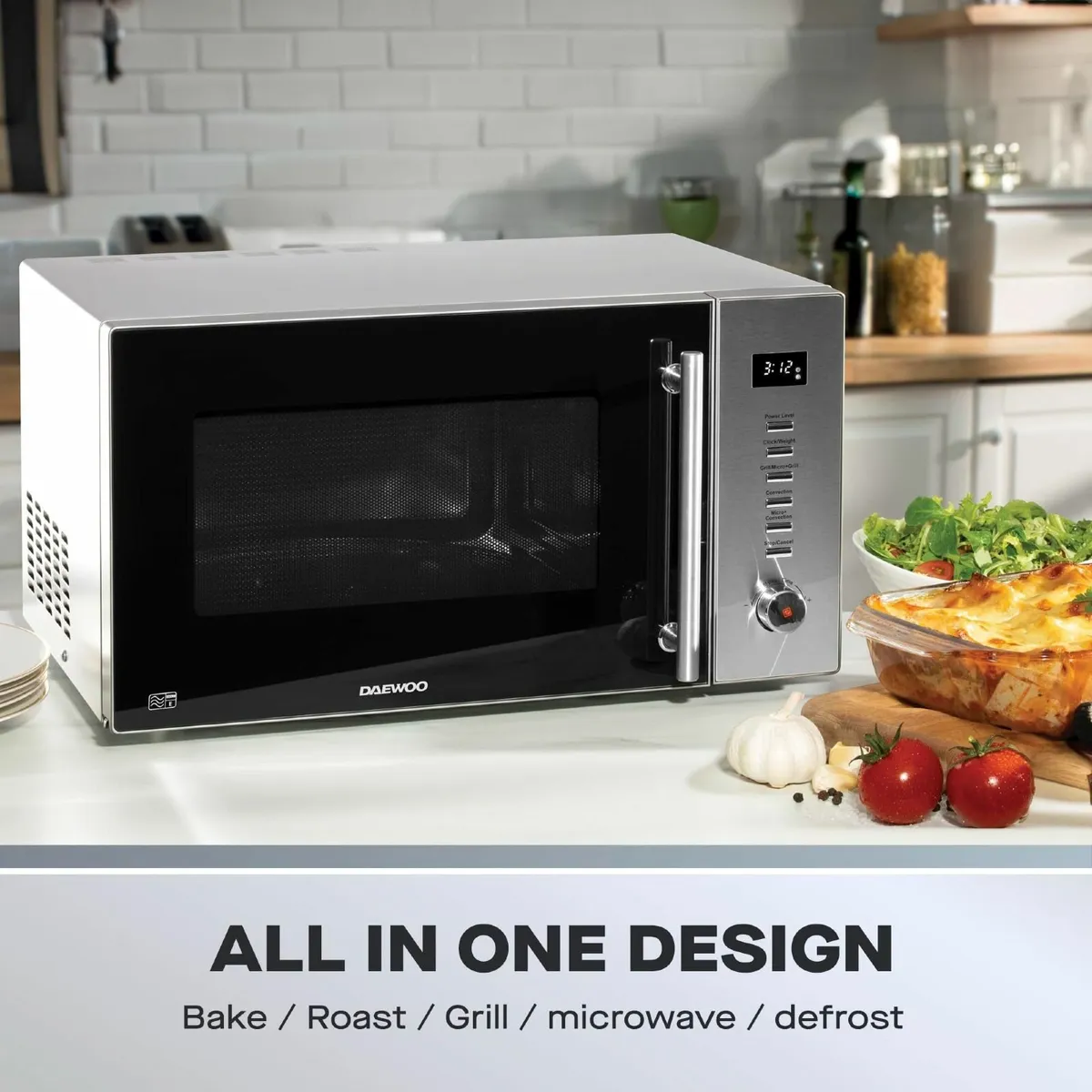 900W 30L Combination Microwave with 1250W Grill - Image 4