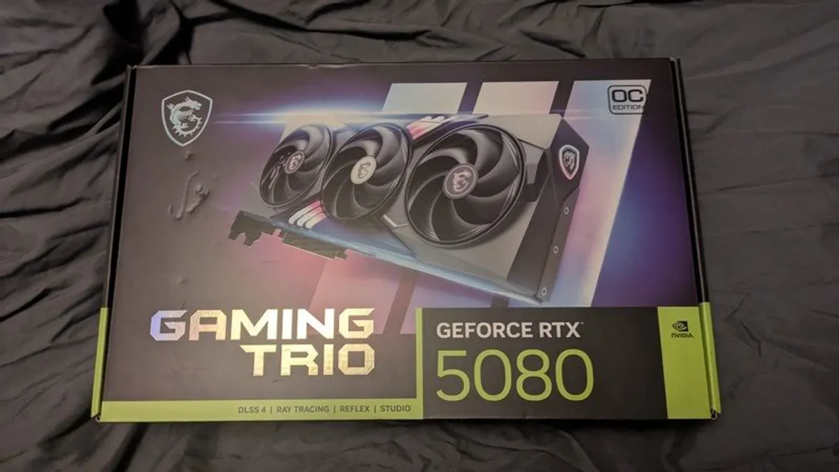 Msi Geforce Rtx 5080 16g Gaming Trio Oc Graphics Card - Image 1