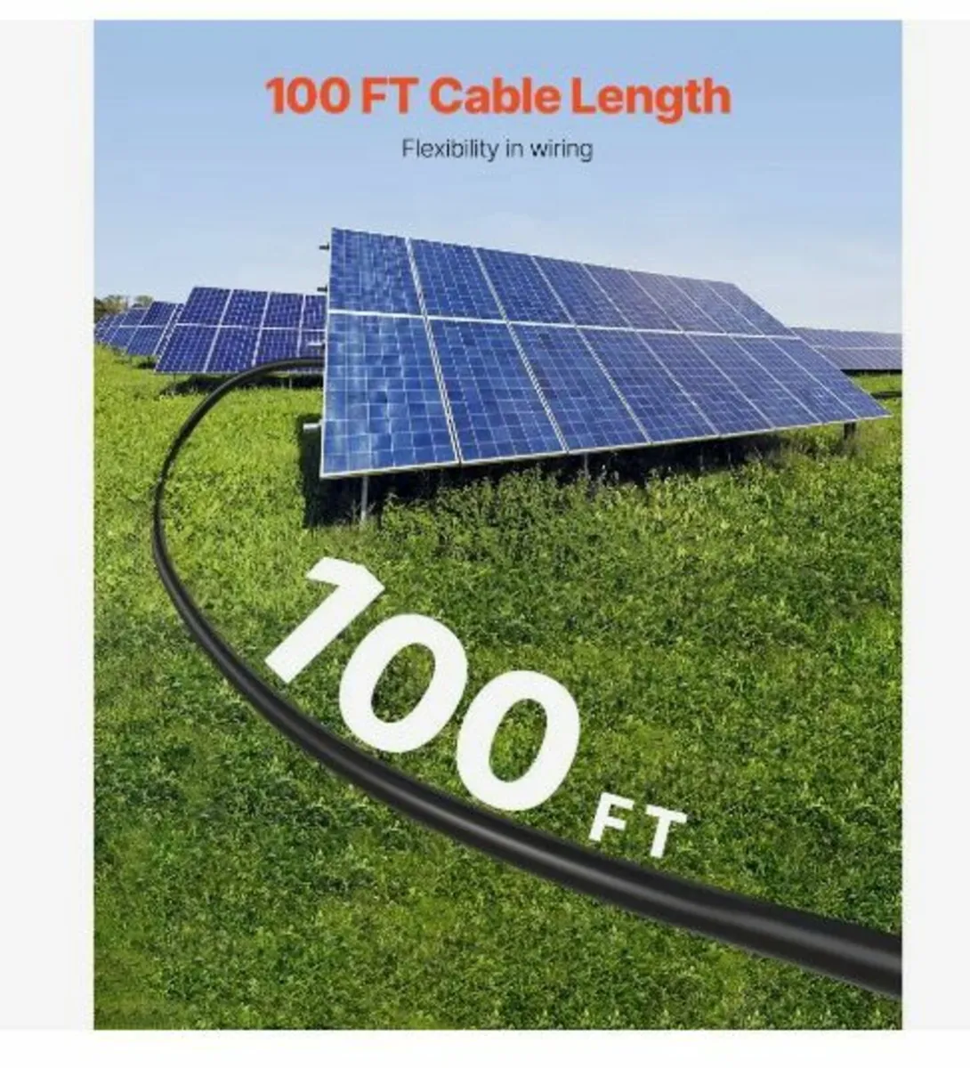 30.48m/100FT Solar Panel Extension Cable - Image 3