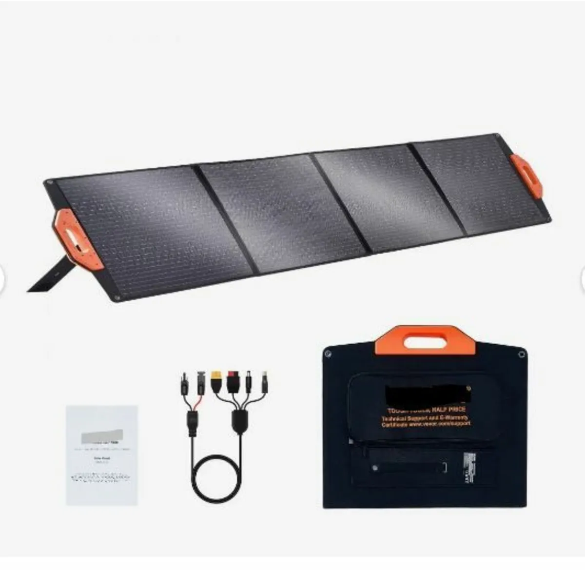 Portable Monocrystalline Solar Panel, 200W - Image 1