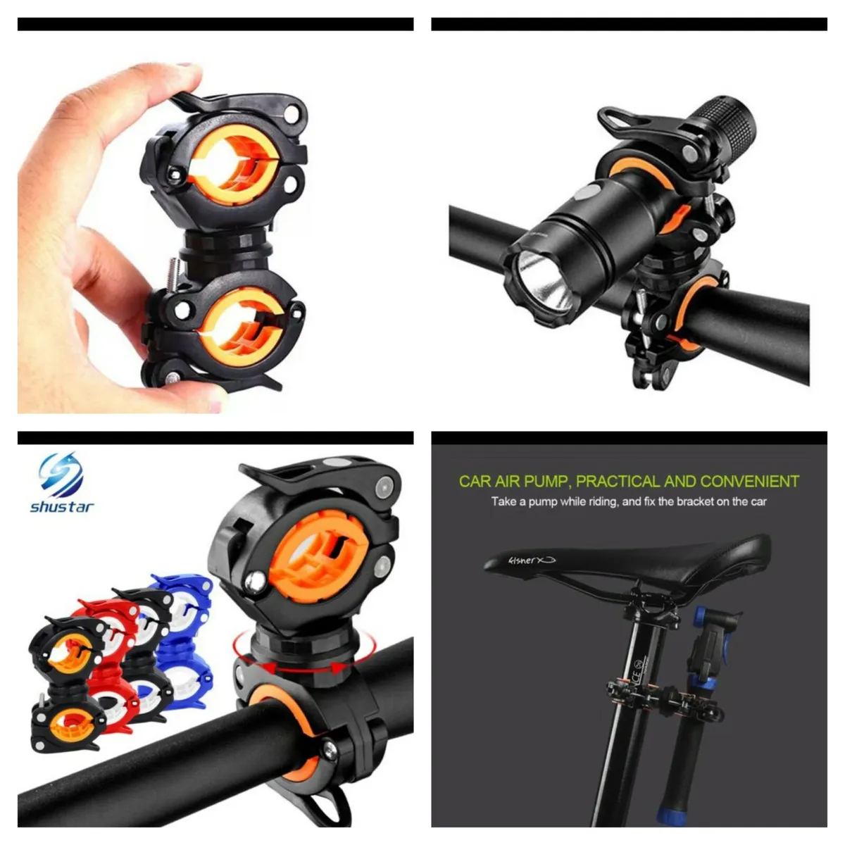 Cycle Clamps 360 Degree Turn - Image 3