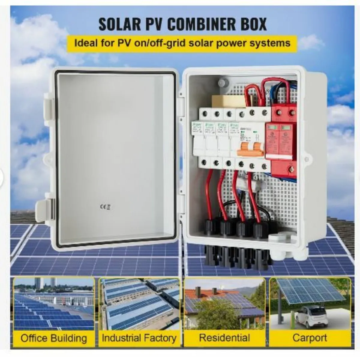 PV Combiner Box, 4 String, - Image 2