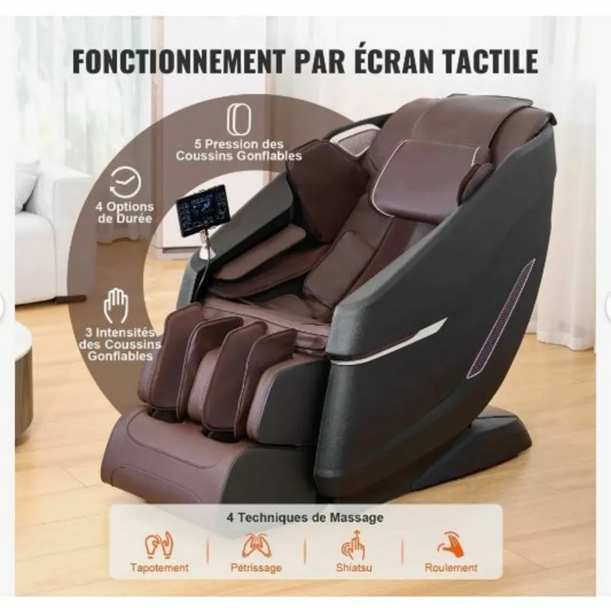 Full Body Massage Chair, SL-Track Zero Gravity - Image 3