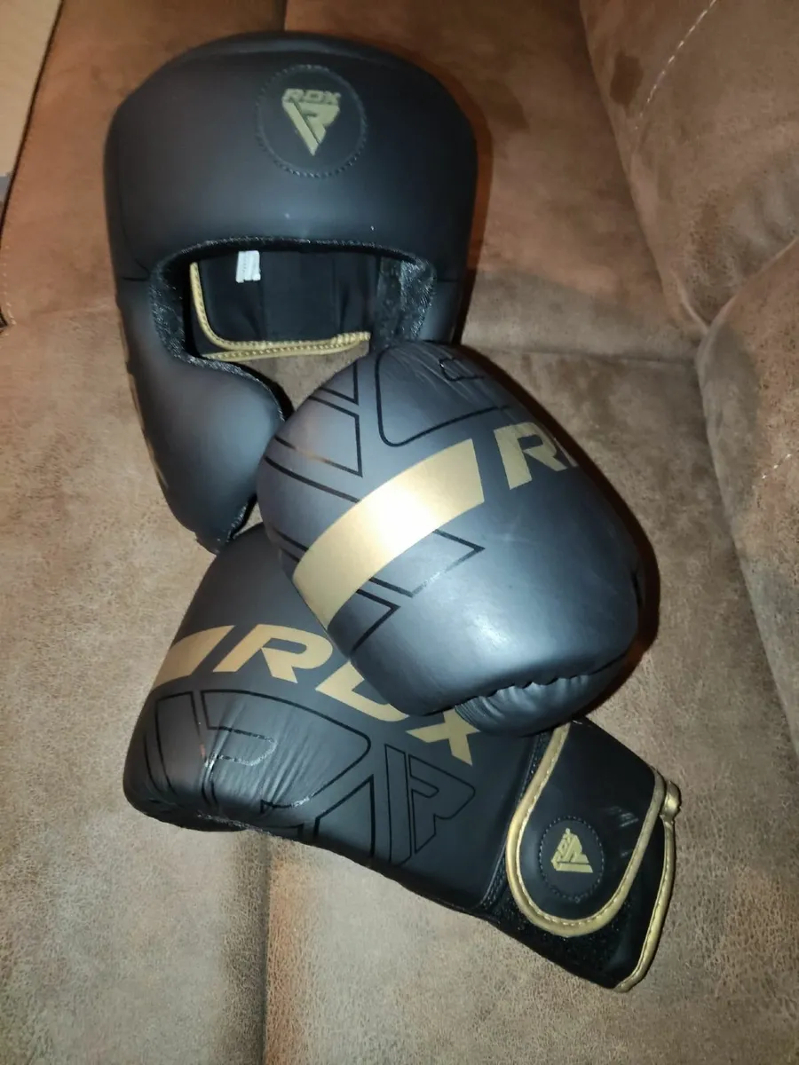 Rdx gloves and headguard boxing/mma - Image 2