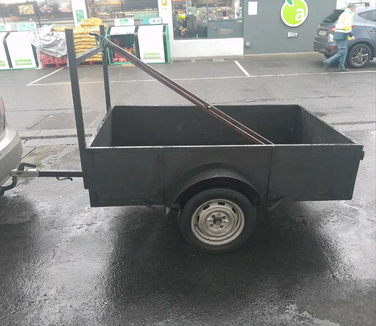 Factory made builders trailer 6 by 4 all steel - Image 1