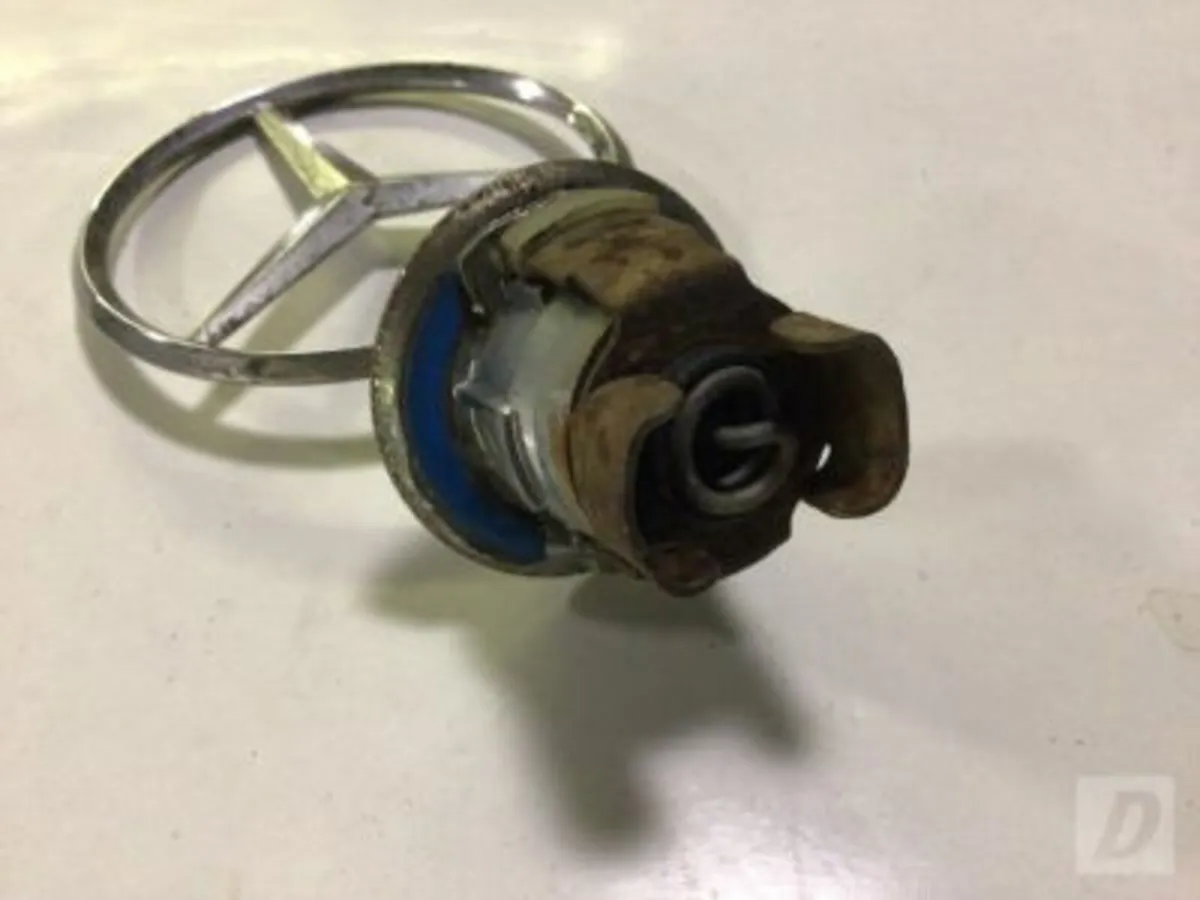 Vintage Antique Mercedes Merc Car Emblem Badge MB - Image 2