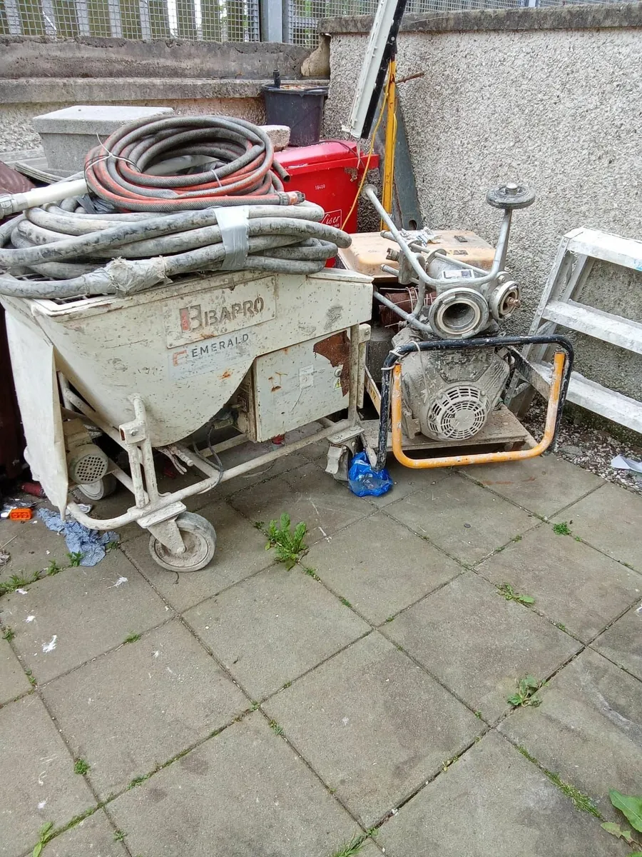 Plastering Machine - Image 1
