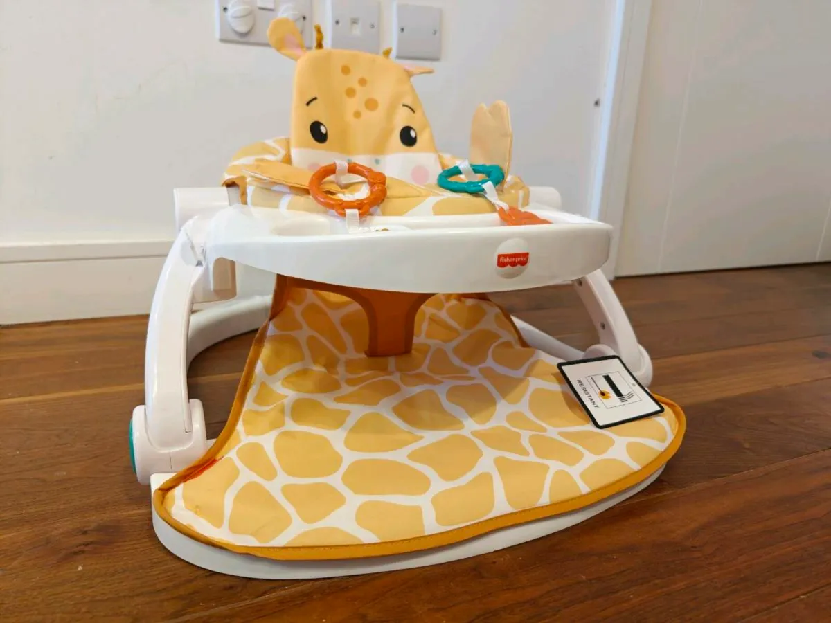 Fisher Price Sit-Me-Up Tray - Giraffe - Image 1
