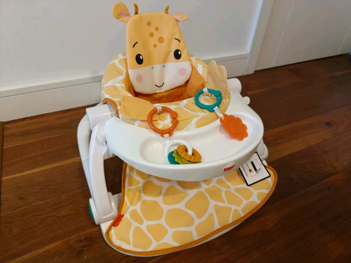 Fisher Price Sit-Me-Up Tray - Giraffe - Image 2