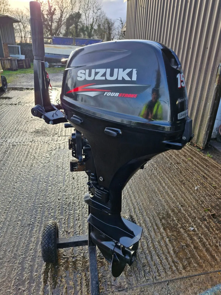 Suzuki DF15A Outboard Engine – EFI – 2018 - Image 1
