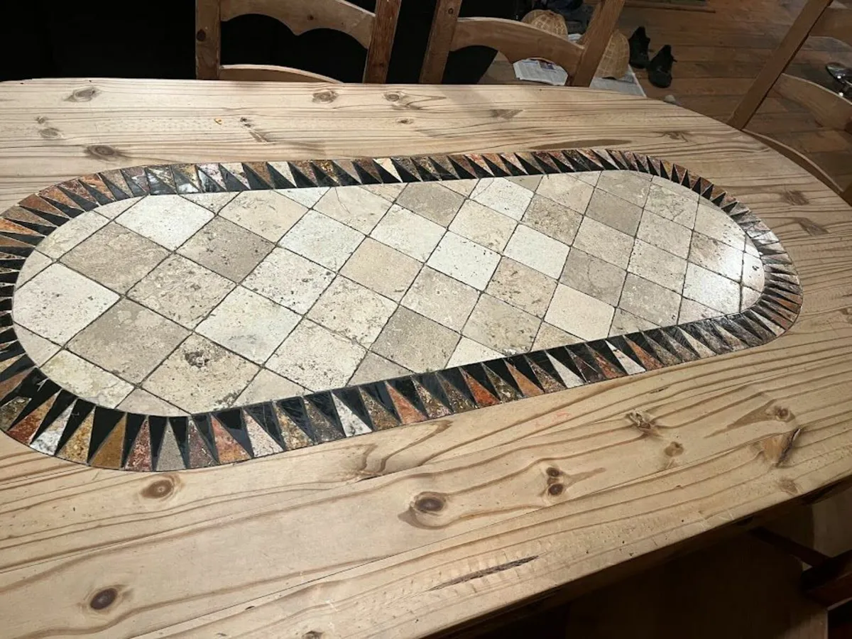 Kitchen Table & 6 Chairs - Image 1