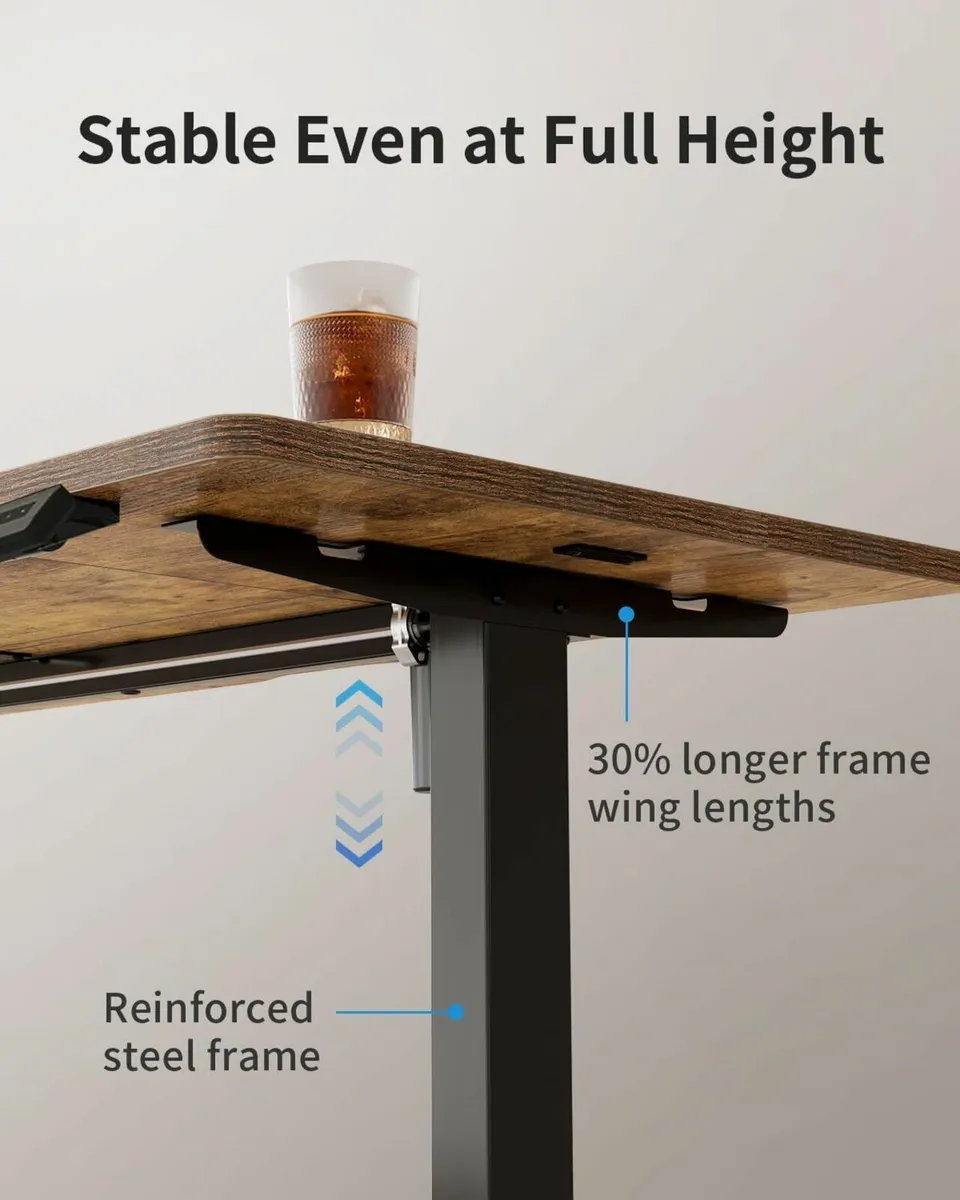 Electric Standing Desk Height Adjustable For - Image 3
