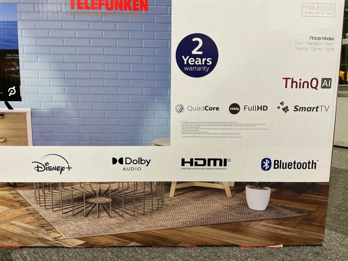 43” Telefunken Smart TV - Image 3