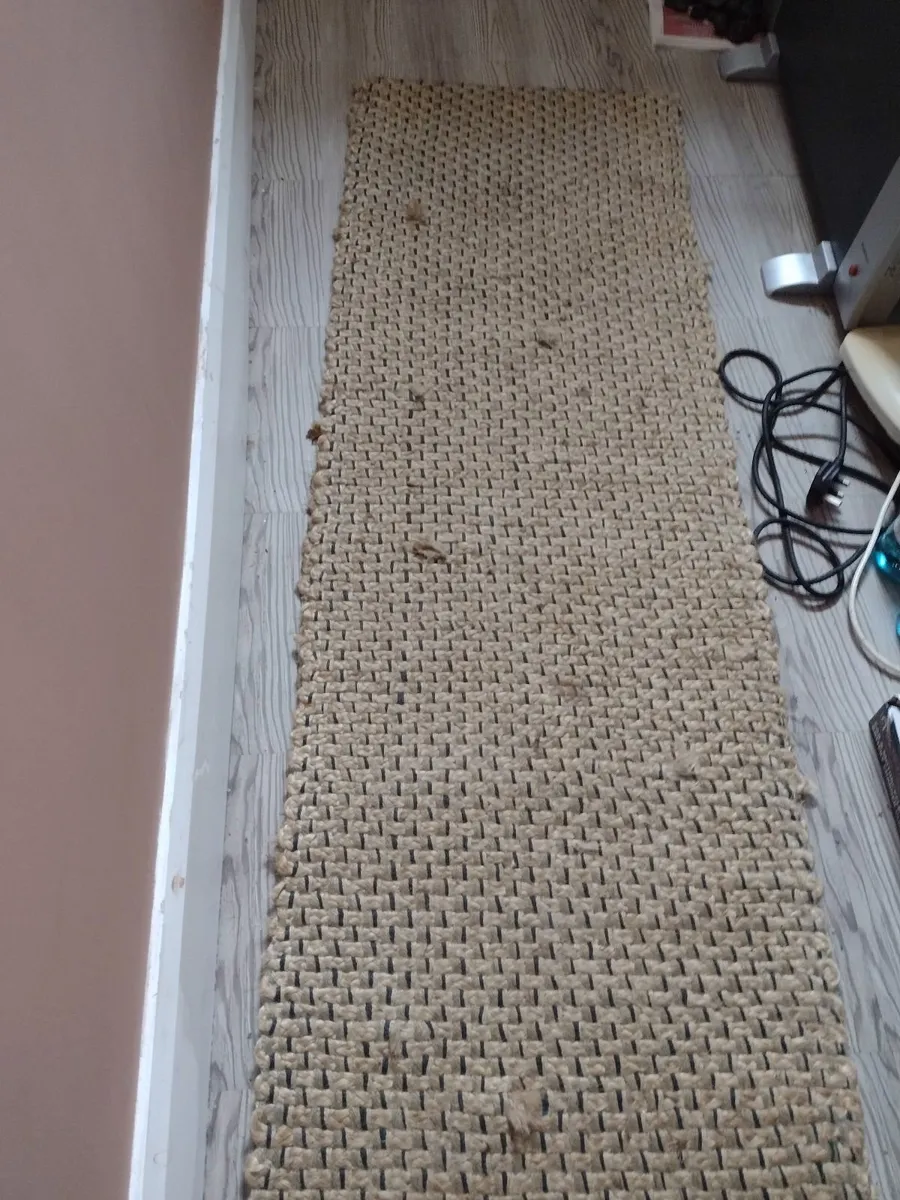 Heavy Jute & Sisal hall rug - Image 1
