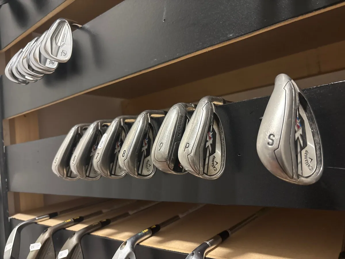 Callaway XR irons 5-SW (Reg Steel) - Image 1