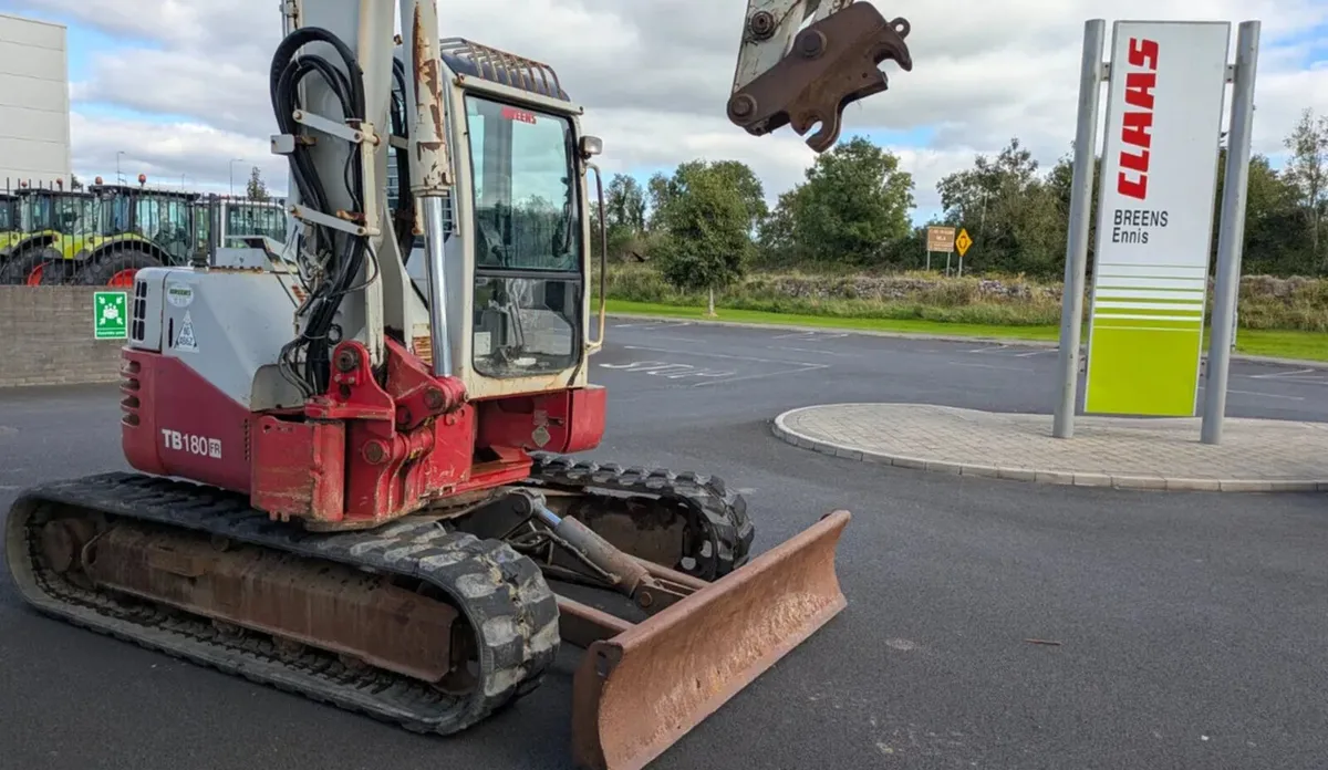 Takeuchi TB180FR 8.5 Ton digger - Image 3