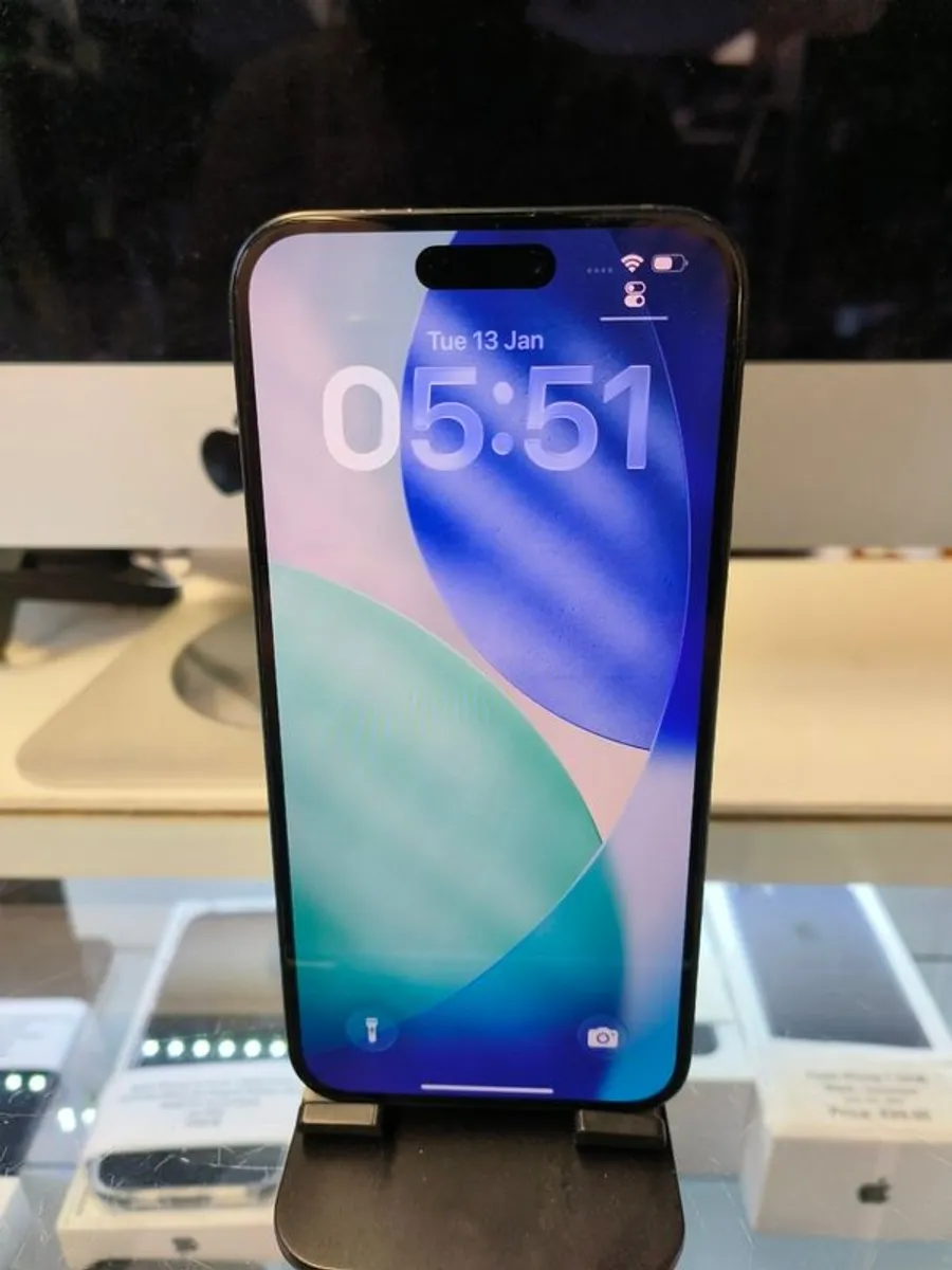 Apple Iphone 15 Plus 128GB Unlocked (89% Battery ),Black, Used - Image 2