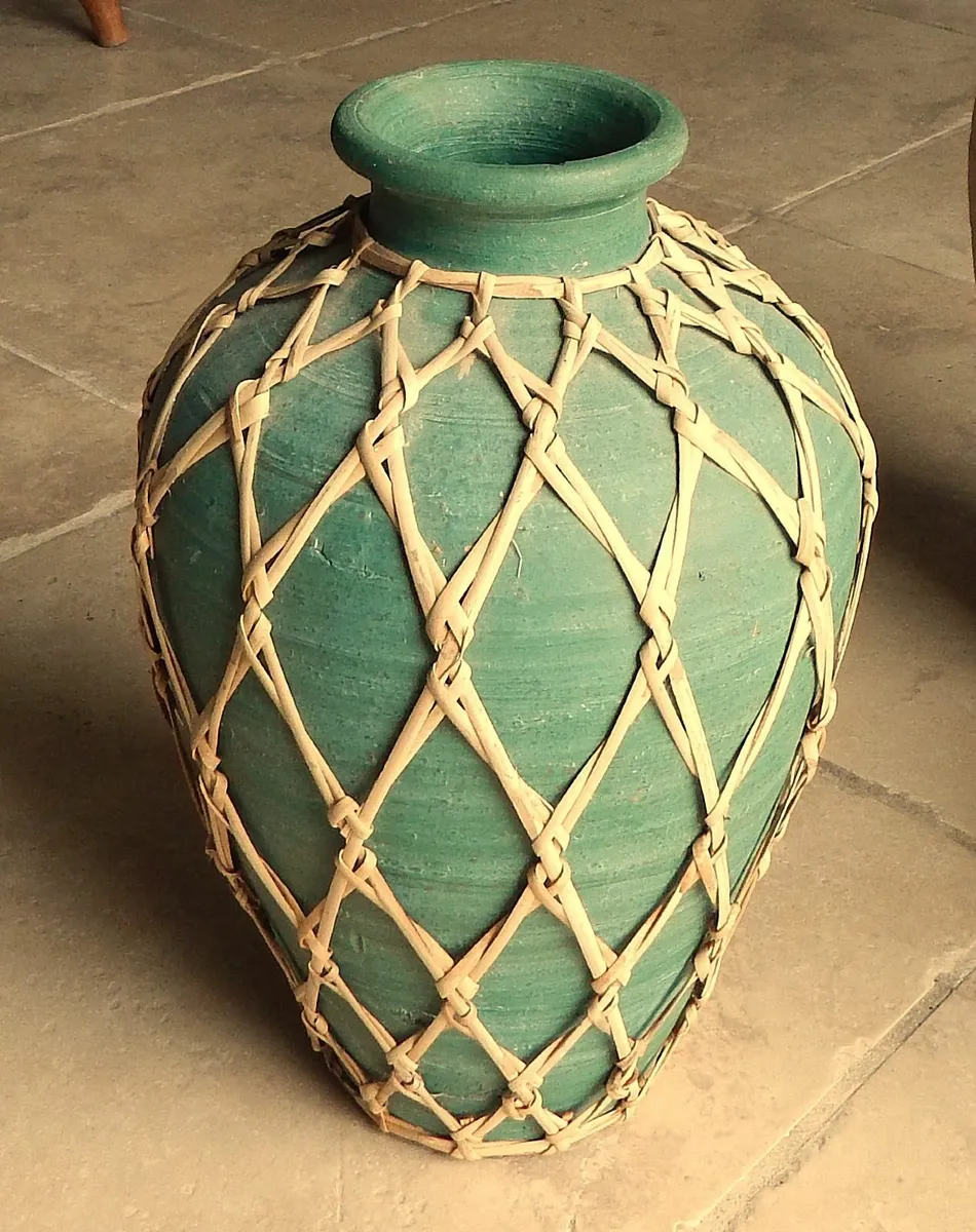 Selection of 3 Hand Made Terracotta Urns - Image 4