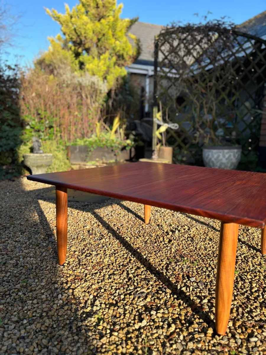 Mid century XL coffee table. - Image 2