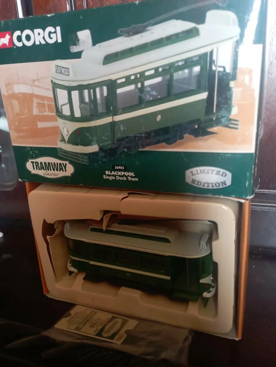 CORGI TRAMWAY  BLACKPOOL  L.T.D TRAM - Image 1