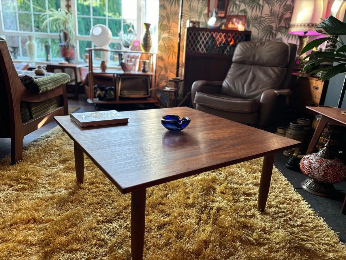 Mid century XL coffee table - Image 2
