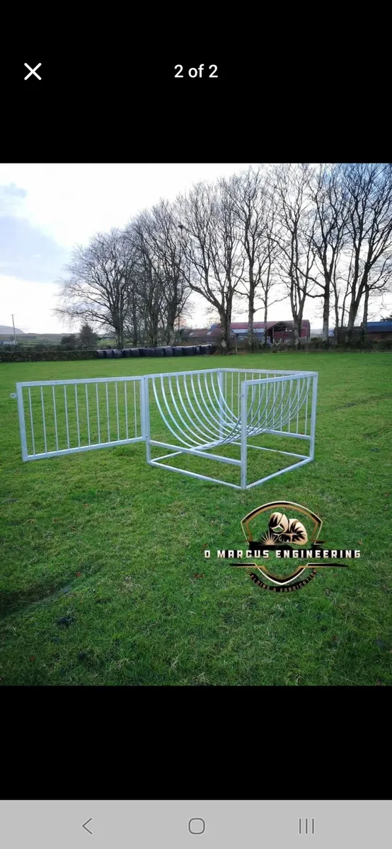 Round bale sheep craddle feeder - Image 2