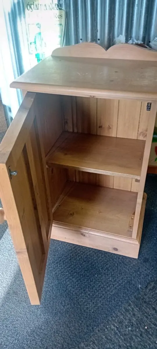 Vintage Stripped Pine Locker - Image 2