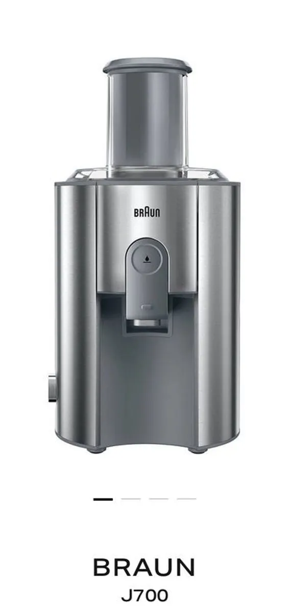 Braun Juicer J700 - Image 1