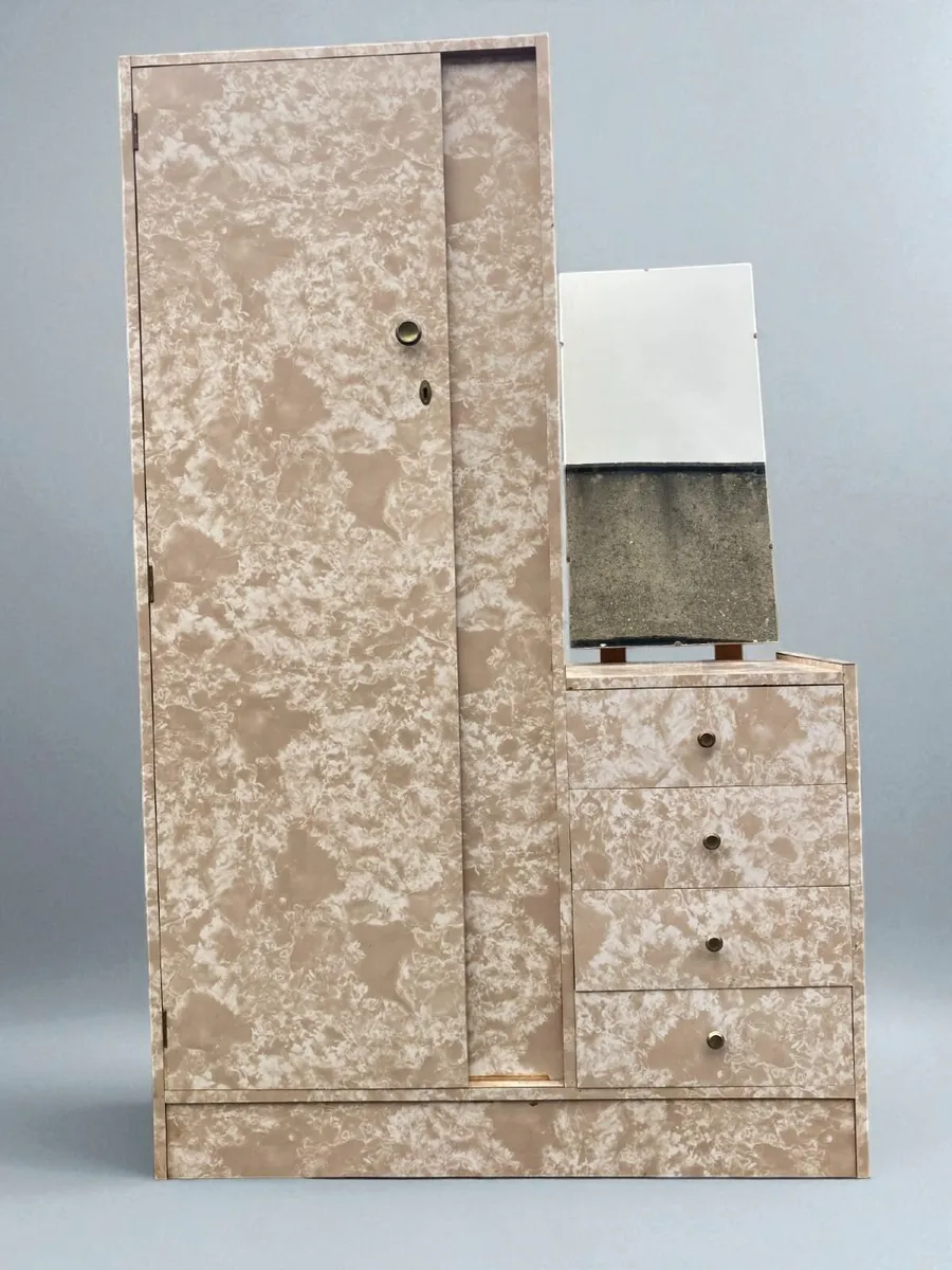 Vintage Wardrobe / Vanity Unit - Mid Century - Image 2