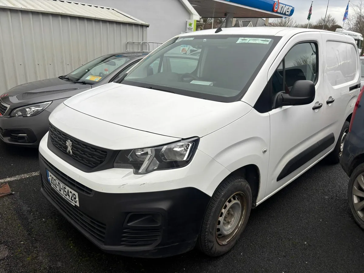 2020 PEUGEOT PARTNER 3SEAT FSH NO VAT - Image 1