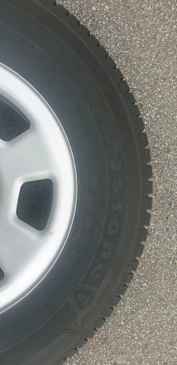 4 Truck wheels with new tyres, trailer wheels - Image 4