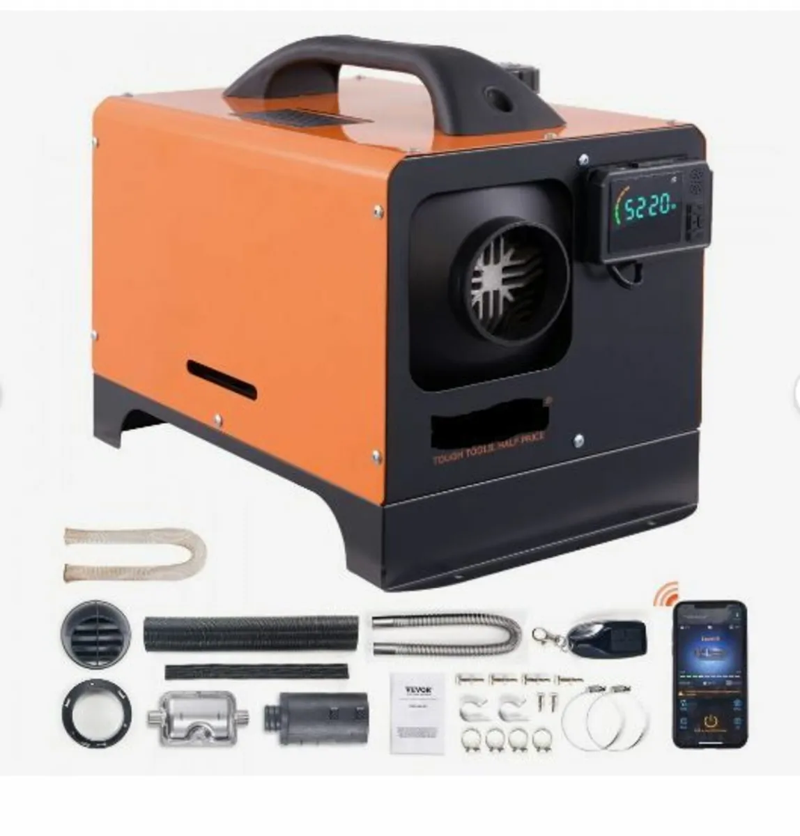 Diesel Air Heater All-in-one 12V 5-8KW - Image 1