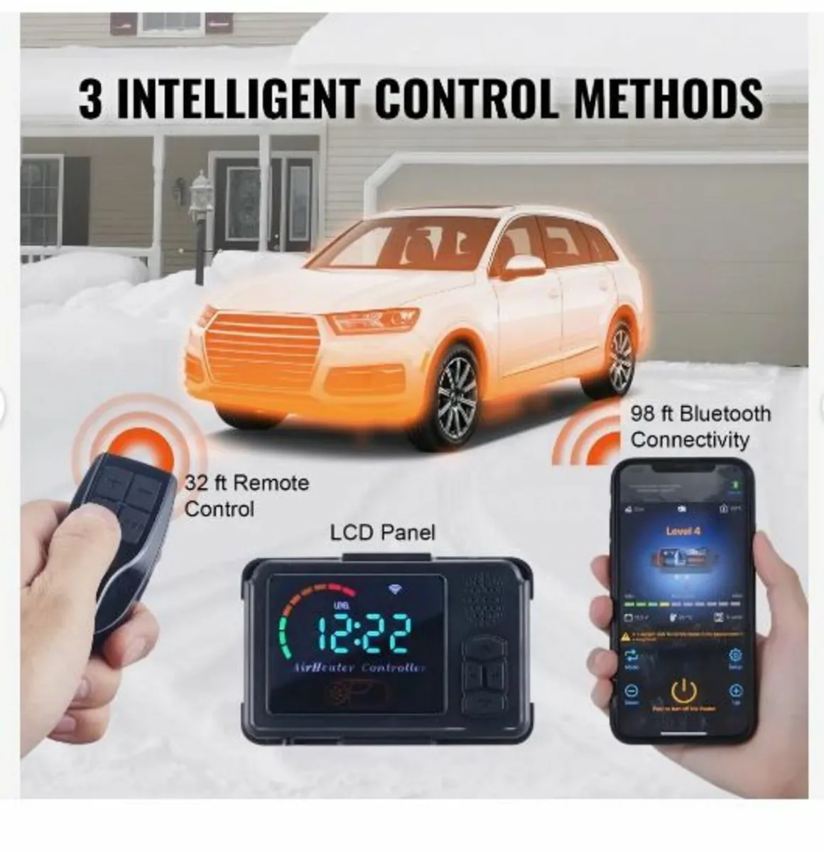 Diesel Air Heater All-in-one 12V 5-8KW - Image 3