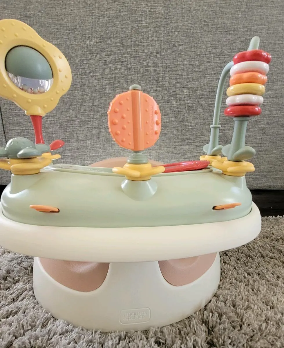 mamas & papas baby snug seat and activity tray - Image 3