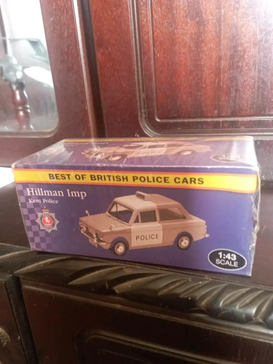HILLMAN IMP KENT POLICE CAR  🚓 DIE-CAST MODEL - Image 1