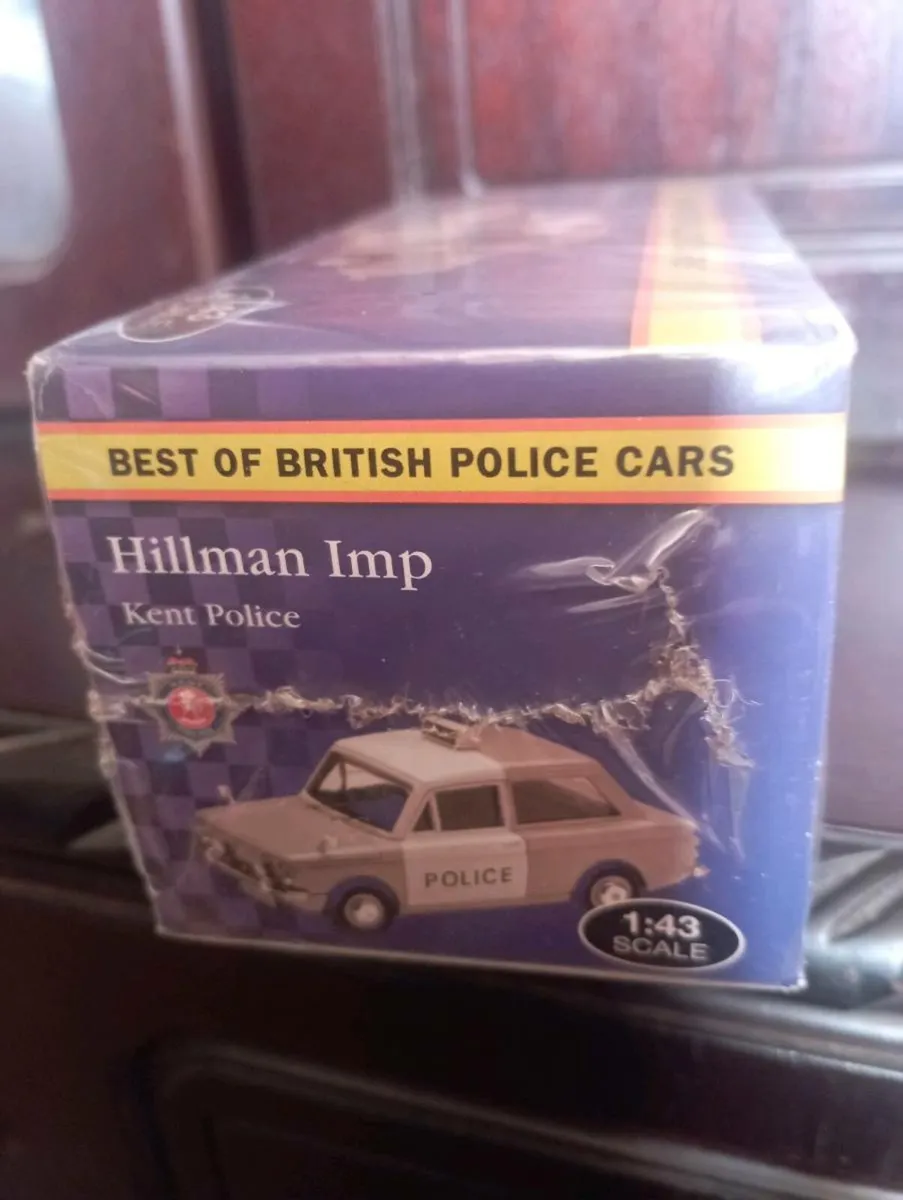 HILLMAN IMP KENT POLICE CAR  🚓 DIE-CAST MODEL - Image 2