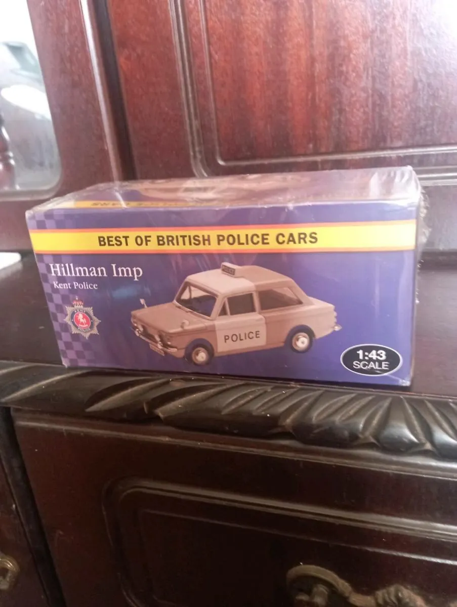 HILLMAN IMP KENT POLICE CAR  🚓 DIE-CAST MODEL - Image 3