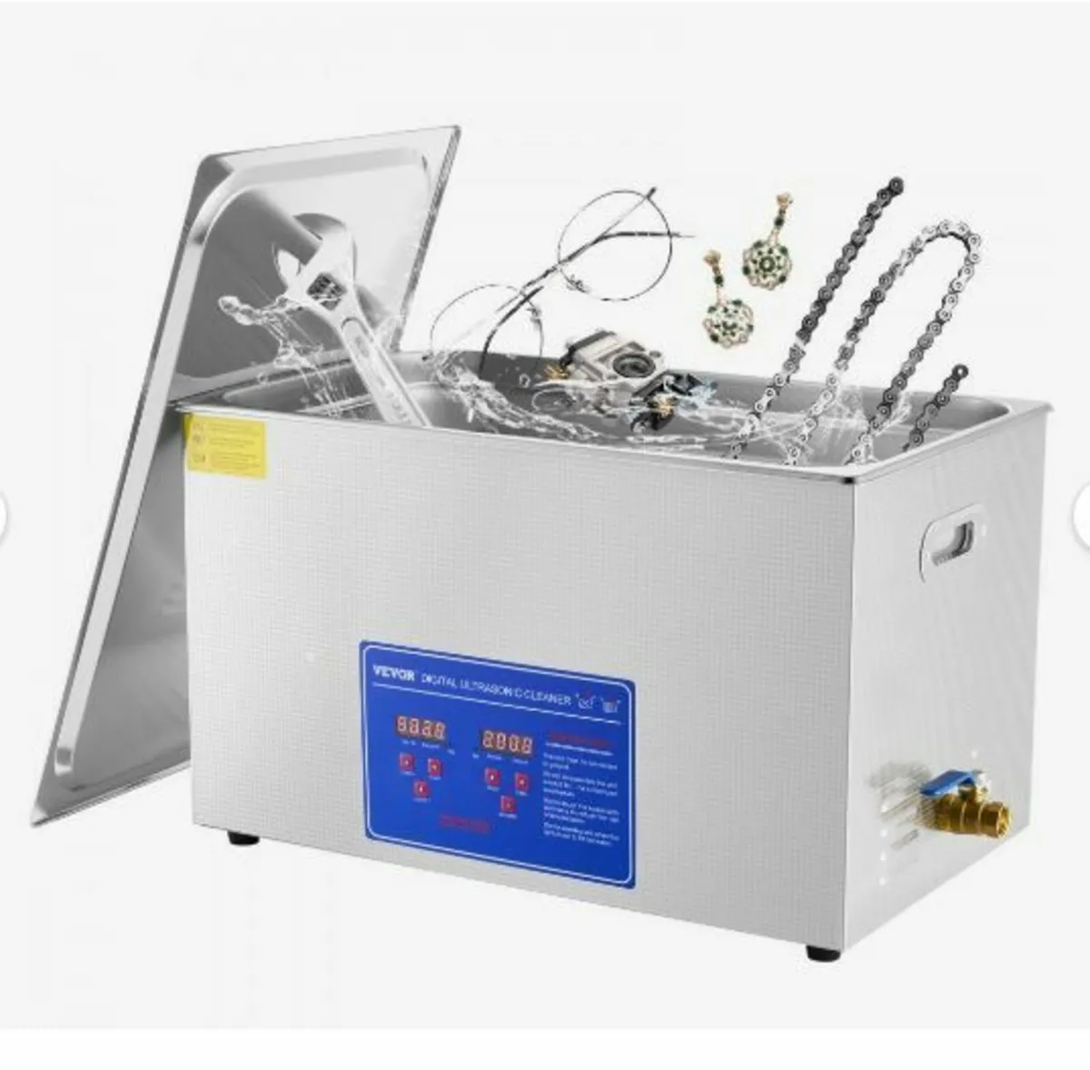 Professional Ultrasonic Cleaner, 30 L Ultrasonic - Image 1