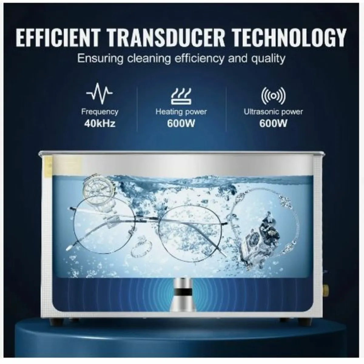 Professional Ultrasonic Cleaner, 30 L Ultrasonic - Image 4