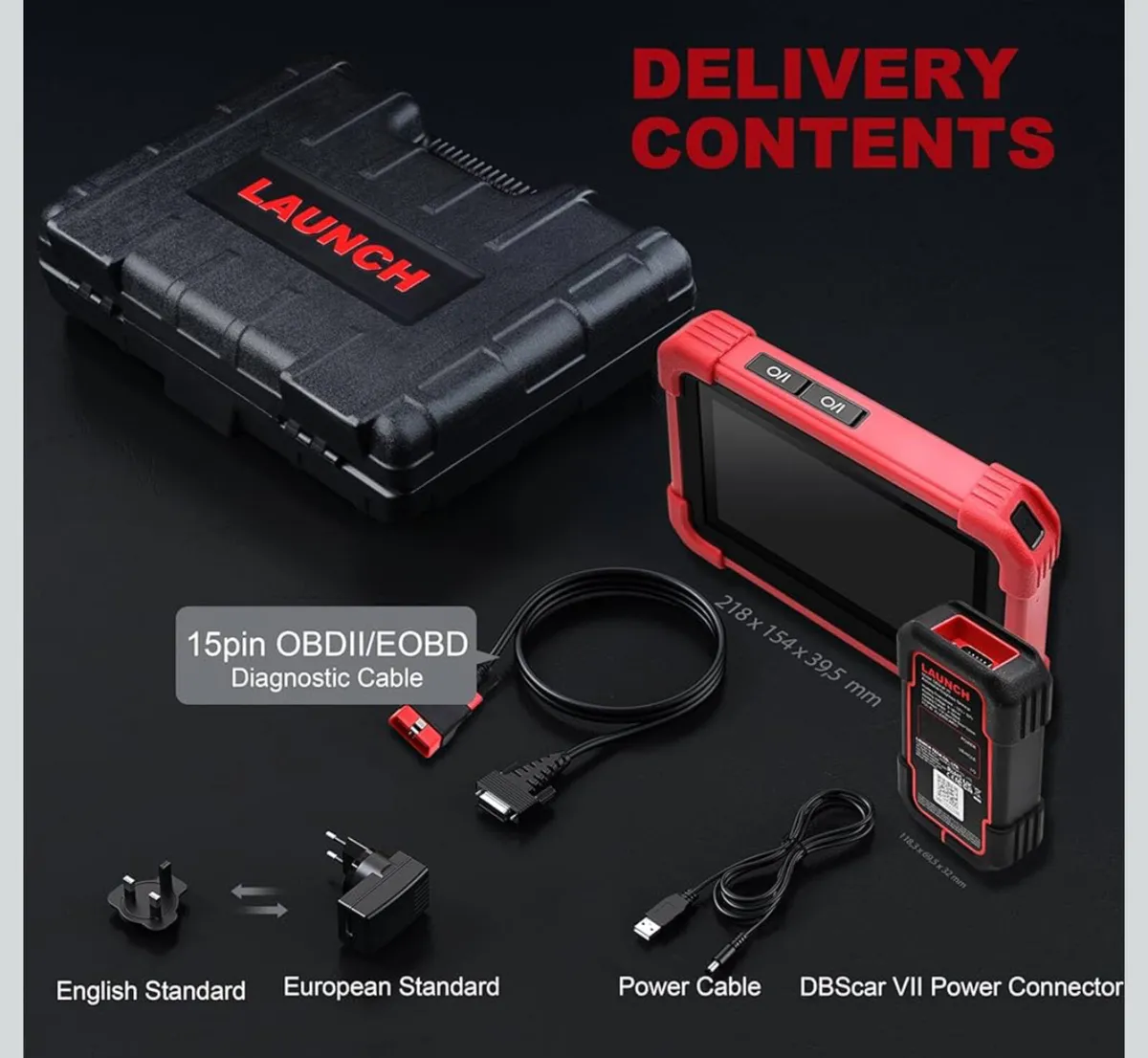 LAUNCH OBD2 Scanner CRP919x BT Diagnostic Tool - Image 2