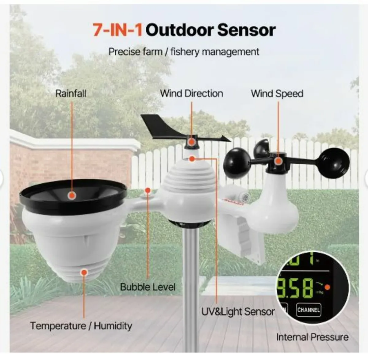 7-in-1 Wi-Fi Weather Station - Image 2
