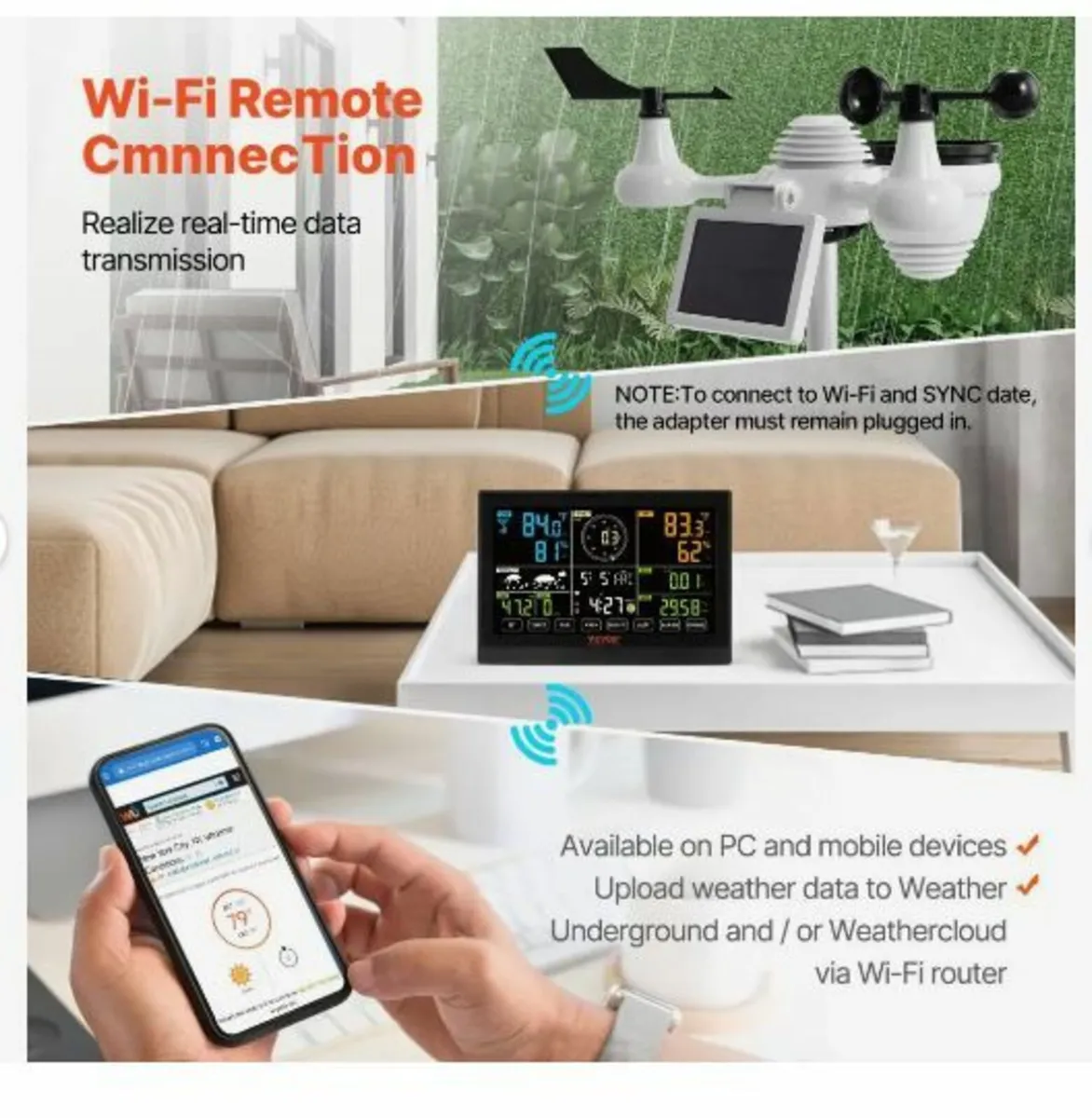 7-in-1 Wi-Fi Weather Station - Image 4