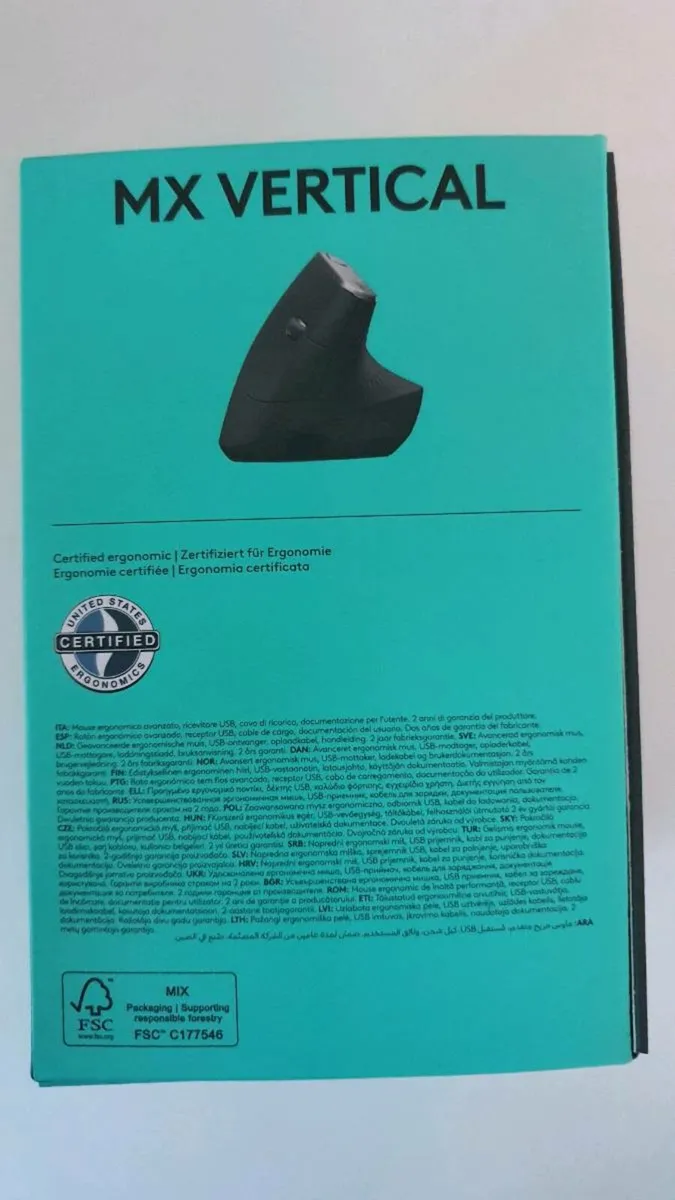 Logitech MX Vertical mouse NEW - Image 2