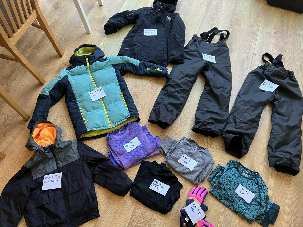 Kids ski winter clothes - Image 1