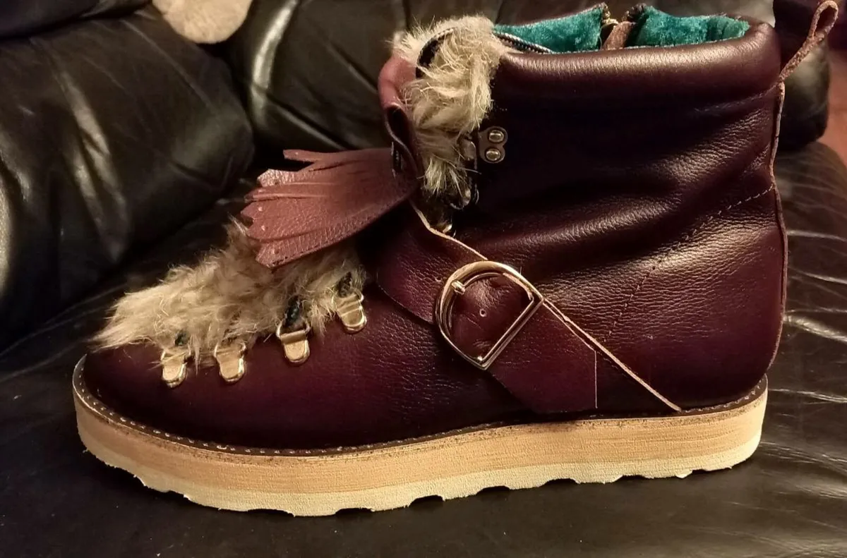 Irregular Choice Dark Brown Boots - Image 3