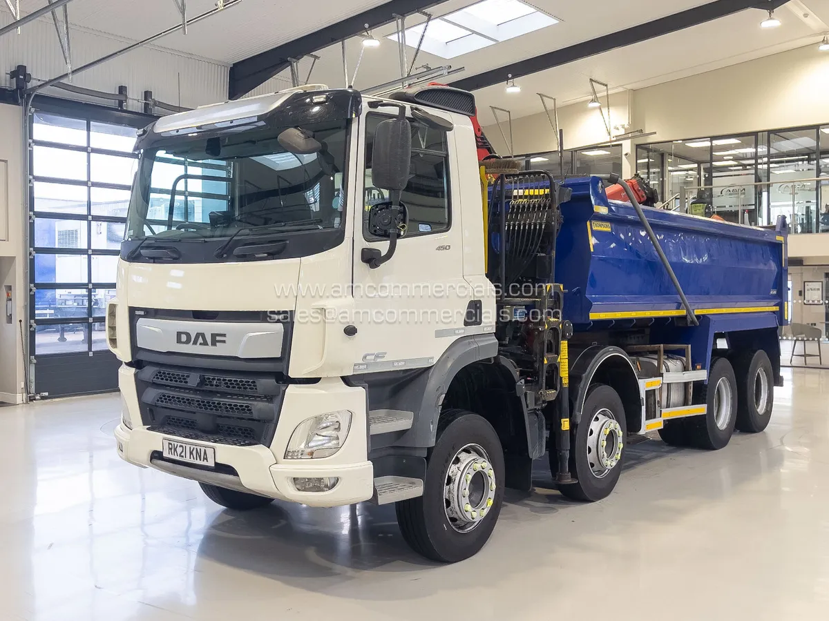 2021 DAF CF 450 32T TIPPER GRAB - Image 3