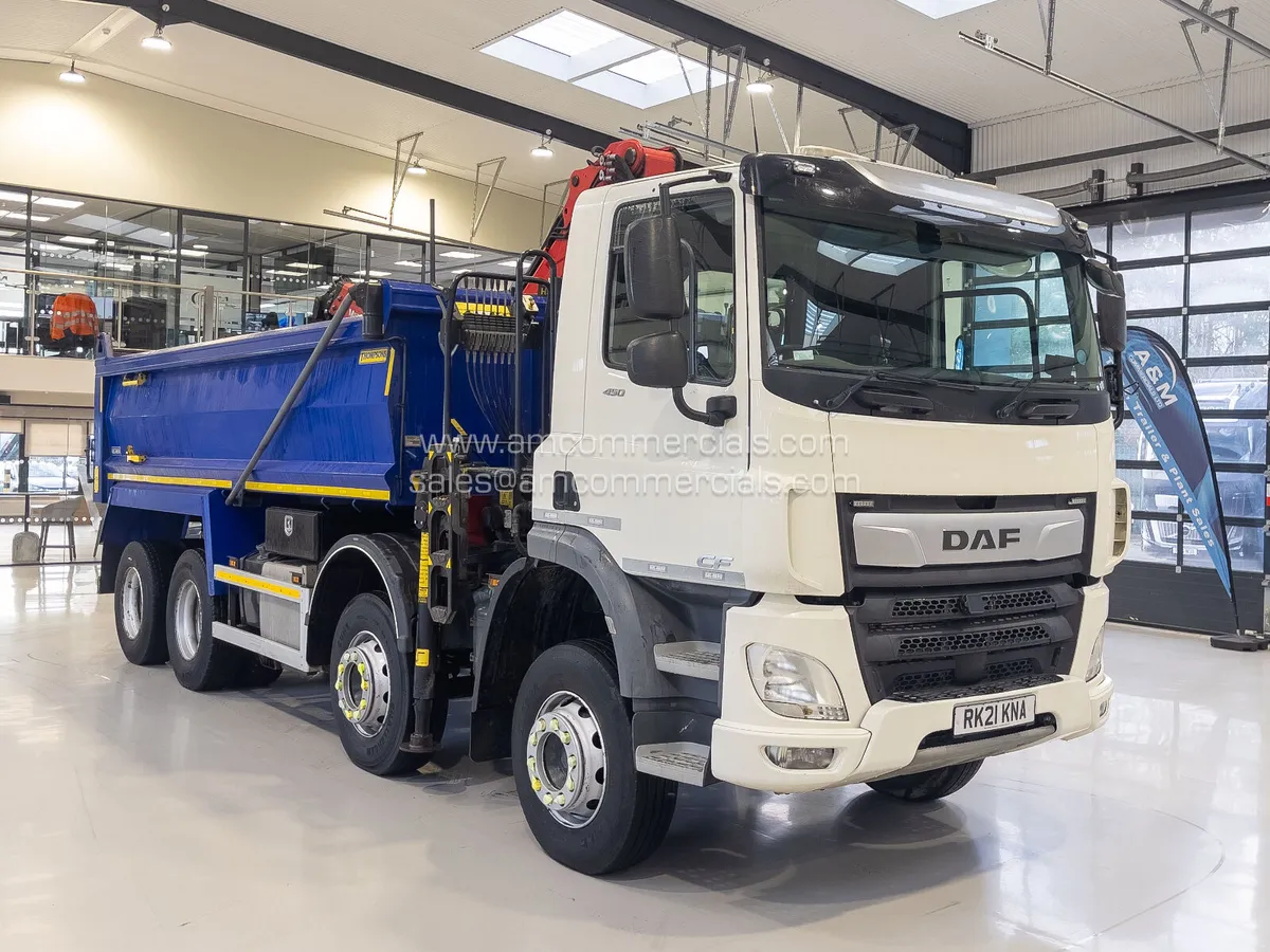 2021 DAF CF 450 32T TIPPER GRAB - Image 1